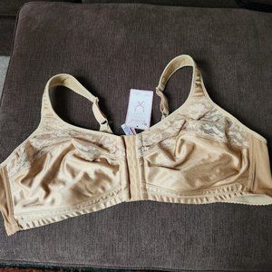 NWT Comfort Choice sz 54B easy enhancer bra with built in criss cross sling